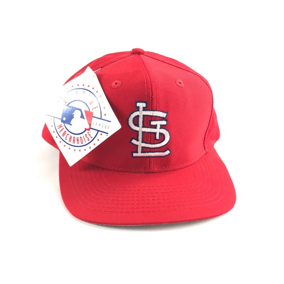 Vtg St Louis Cardinals mesh Snapback hat cap 90s NWT MLB Baseball deadstock